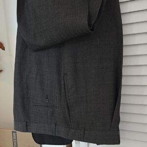 DKNY Men's Dark Gray Dress Pants